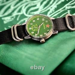 Komandirskie Soviet watch Pobeda Death to spies military watch, analog watch