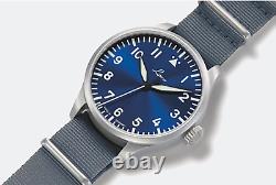 Laco Augsburg Blaue Stunde 42mm Japanese Automatic Wristwatch 862100