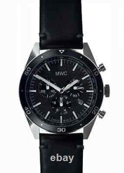 Limited Edition MWC 100m/330ft Water Resistant Swiss Airline Pilots Chronograph