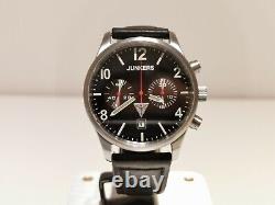 Limited Edition Pilots Style Men's Chronograph Watch Junkers/mov. Poljot 3133