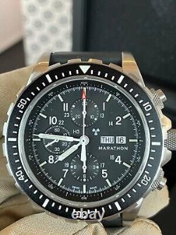 MARATHON 46mm Pilots Search and Resque Chronograph (CSAR) 316L Stainless Steel