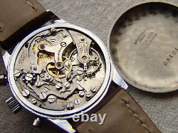 MEN'S WWII period military pilot GALLET CHRONOGRAPH vintage GOOD CONDITION WATCH