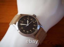 MWC A-11 Classic US WW2 Pattern Automatic Military Aircrew Watch with 24 Jewels