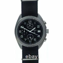 MWC NATO Pattern Stainless Steel Hybrid Military Pilots Chronograph