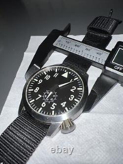 Maratac Large Pilot Watch 46mm Automatic Sapphire Caseback Miyota County Comm
