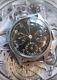 Men's Wrist Mechanical Military Trophy Watch Chronograph Tavannes Pilot RRR