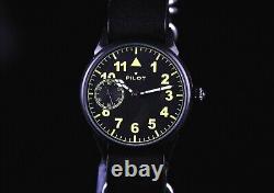 Men's mechanical Wriswatches Molniya Pilot watch 3602