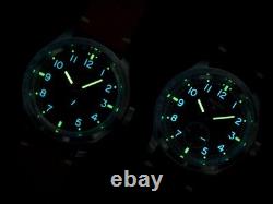 Milifort Men Pilot Watch 39mm Automatic Mechaical Wristwatch Luminous ST1701