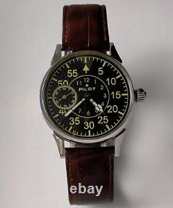 Molnija Pilot ChK-6 (3602) Marriage Men's Stylish Big Watch. Movement 1953