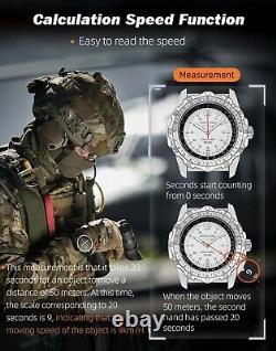 NORTH EDGE Men Pilot Military Solar Powered Waterproof Watch B / 15 Day Delivery