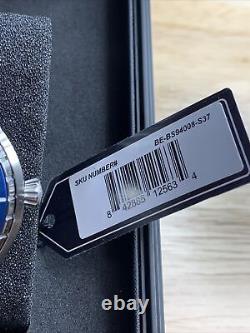 New Aeromat Pilot Beluga Automatic Stainless Steel withBlue Dial & 24HR MP