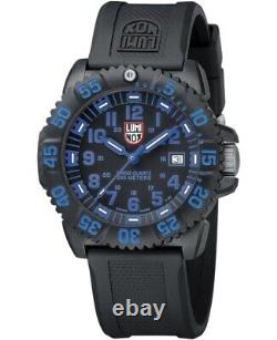 New Luminox Navy Seal Colormark Black Dial Rubber Strap Men's Watch XS. 3053. F