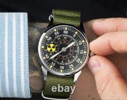 New! Molniya Watch Mechanical Russian Men's Soviet USSR Wrist Pilot Aviation