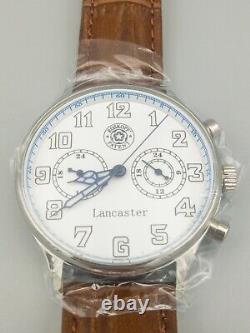New Roskopf WW2 Lancaster Pilots Chronograph Quartz Watch