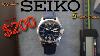 New Upgraded Seiko 5 Sports Pilot S Field Watch Srph31 In 40mm Blue Dial Under 200
