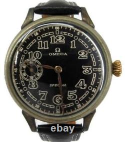 OMEGA 1920s-1930s Military Pilot Pocket Watch From Japan w0812