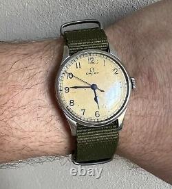 Omega Military Watch Royal Air Force Pilots World War 2 A. M. 6B/159 Year 1943