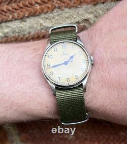 Omega Military Watch Royal Air Force Pilots World War 2 A. M. 6B/159 Year 1943