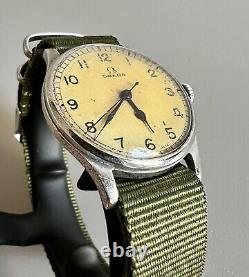 Omega Military Watch Royal Air Force Pilots World War 2 A. M. 6B/159 Year 1943