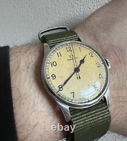 Omega Military Watch Royal Air Force Pilots World War 2 A. M. 6B/159 Year 1943