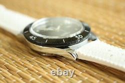 Oris Pre 65 Stainless Steel Ss Diver Pilot Black Military Dial Tropic Vent Watch