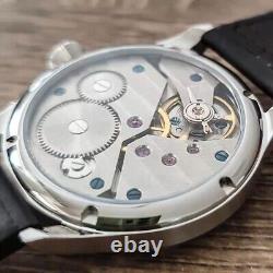 Pilot Mechanical 44mm Hand Winding Men's Watch Sapphire Glass Decorated Dial