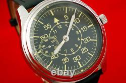 Pilots Vintage Russian USSR WAR2 WW2 MILITARY airforce style watch LACO