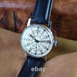 Pobeda Pilot Wings ZIM Men's Mechanical MILITARY Wrist watch Soviet USSR