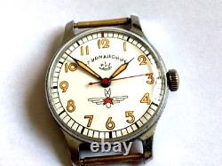 RARE Navigator's watch Kirov 1st MCHZ Gagarin Type 2 Soviet Military Pilot USSR