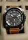 RGMT Altimeter Black Brown, Men's Watch, $600 MSRP, Automatic, Leather Strap