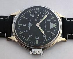 Rare BIG Marriage Military DOXA Swiss Wristwatch STYLE Aviator Pilots WW2