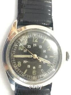 Rolex Oyster Royalite Ref 4220 with Original Military Pilots Dial c 1942 (RX-351)