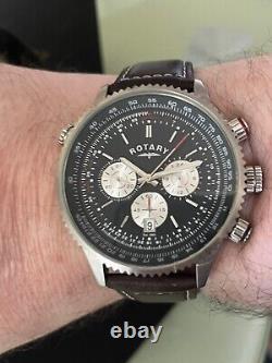 Rotary Military Chrono Dolphin Standard GS03642/05 Boxed in Excellent Condition