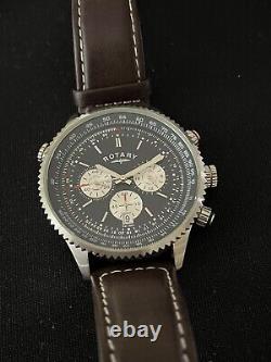 Rotary Military Chrono Dolphin Standard GS03642/05 Boxed in Excellent Condition