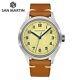 SAN MARTIN SN0108-G Military Style NH35 Automatic 38.5mm 10ATM Men's Pilot Watch