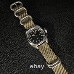 STEELDIVE Men Pilot Watch 20Bar Sport Military Quartz Wristwatch Luminous VH31