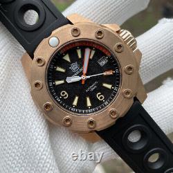 STEELDIVE Mens Diver Watches Bronze Pilot Men Automatic Watch 1000M Waterproof