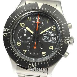 Sinn Military pilot 156B Chronograph Day date Automatic Men's Watch 719936