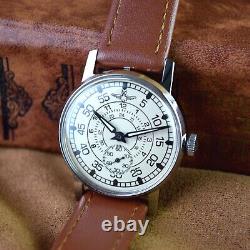 Soviet Vintage Wristwatch Pobeda Pilot Wings ZIM Men's Mechanical MILITARY USSR