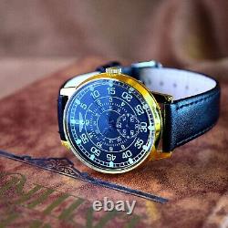 Soviet Watch Pobeda Pilot Vintage Military Aviation Mechanical Men's Wristwatch