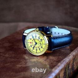 Soviet Watch Pobeda Pilot Wings ZIM Men's Mechanical MILITARY Wrist watch USSR