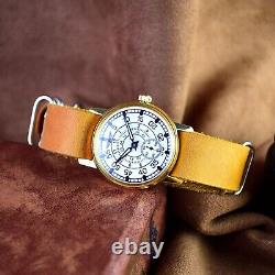 Soviet Wristwatch Pobeda Pilot Wings ZIM Men's Mechanical MILITARY Vintage USSR