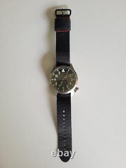 USED Maratac Pilot Watch 46mm Automatic Miyota Sapphire County Comm Discontinued