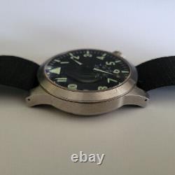 USED Maratac Pilot Watch 46mm Automatic Miyota Sapphire County Comm Discontinued