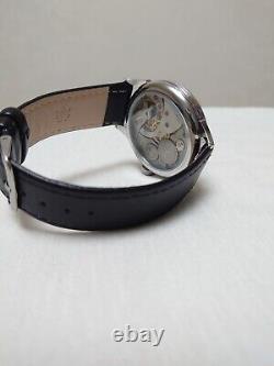 Vintage 1970 s Molnija Soviet 18 jewel converted wristwatch military watch Pilot