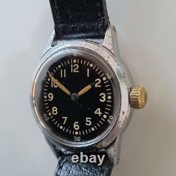 Vintage British Military Pilot Waltham Men's Watch