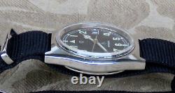 Vintage British Miltary Broad Arrow Pilot Automatic Watch Eta 2824-2 Swiss Mint