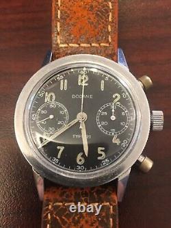 Vintage Dodane Type 21 Military Pilot Watch Rare