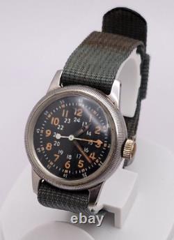 Vintage Military Waltham Type A-17 Pilot Watch AS IS for restoration
