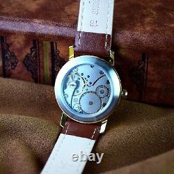 Vintage Military Watch Pobeda Red Star Antique Soviet Pilot Mechanical Watch